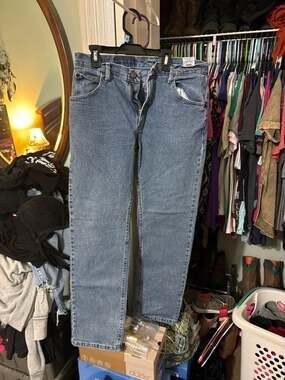 Wrangler Premium Quality Comfort Guaranteed Straight Leg Jeans 32x30